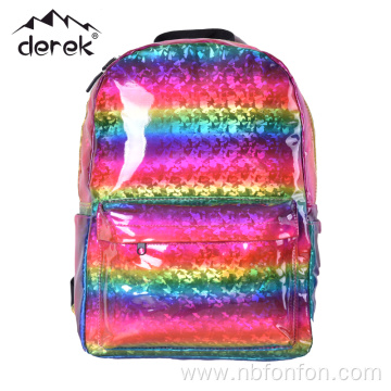 Rainbow Fantasy PU Fantasy Children's Book Bag